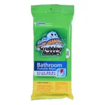 Scrubbing Bubbles Antibacterial Bathroom Flushable Wipes, Citrus Scent, 28 Count (Case of 12) thumbnail 1