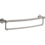 Delta Decor Assist Traditional 24 in. Towel Bar with Integrated Assist Bar, Stainless Steel thumbnail 1