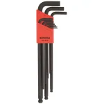 Bondhus Metric Ball End Extra Long Arm L-Wrench Set with ProGuard Finish (9-Piece) thumbnail 1