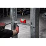Milwaukee 3 in. Compact Torpedo Pocket Level with SHARPSITE™ Magnified Vial Technology thumbnail 5