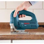 Bosch JS260 6 Amp Corded Variable Speed Jig Saw Kit with ROS10 5 in. Random Orbit Sander thumbnail 5