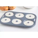 Fox Run Non-Stick 6-Cavity Donut Pan, Heavy Duty Carbon Steel thumbnail 3