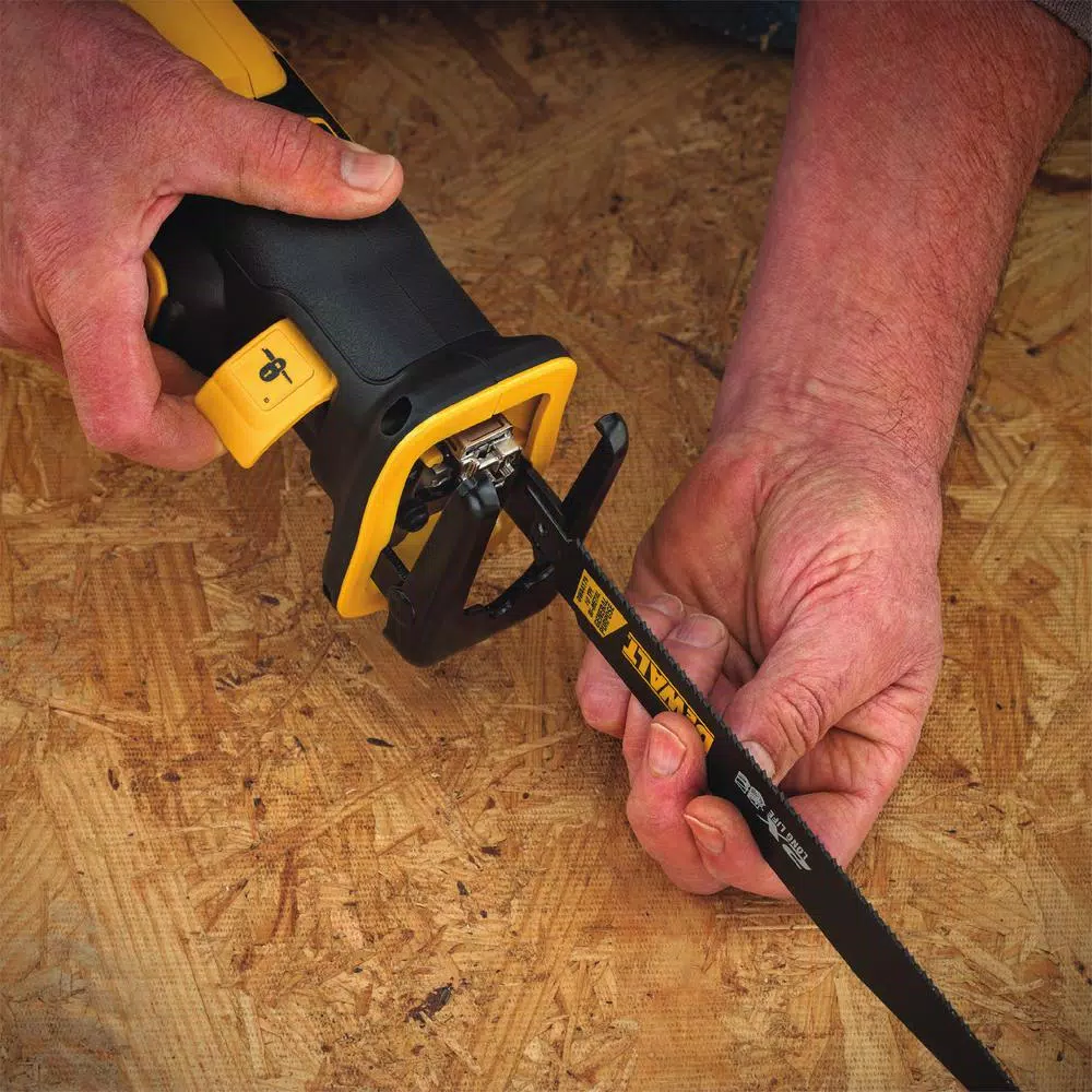 DEWALT 20V MAX XR Brushless Compact Reciprocating Saw Kit with 5.0 Ah Battery