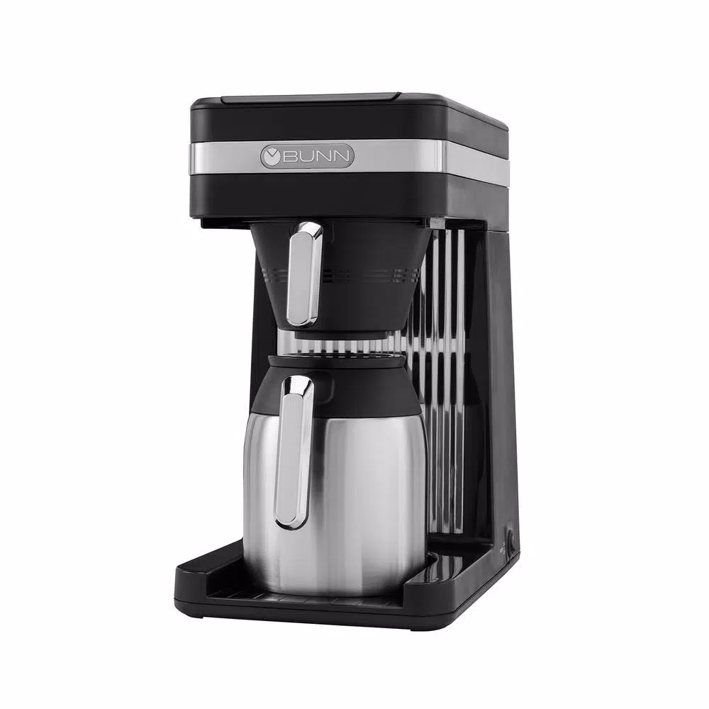 Bunn Speed Brew Platinum 10-Cup Coffee Maker - Fast Drip Coffee Machine with Thermal Carafe
