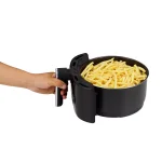 GoWISE USA 5.0 Qt. Black Electric Air Fryer with 8 Presets and Recipe Book thumbnail 4