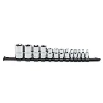 Husky 13-Piece E-Torx Socket Set, 1/4 in., 3/8 in., and 1/2 in. Drives thumbnail 4