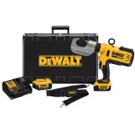 DEWALT 20V MAX Cordless Die Cable Crimping Tool Kit with (2) 4.0 Ah Batteries, Charger, Case & Cable Cutter thumbnail 2