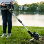 Scotts 20V Cordless String Trimmer with 2.0 Ah Lithium-Ion Battery and Charger, 12 in. Cutting Width thumbnail 3
