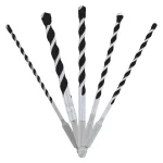 Diablo Multi-Material Carbide Tipped Hammer Drill Bit Set, 5-Piece Hex Shank thumbnail 1