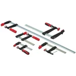 BESSEY 24 in. TG Series Bar Clamp with Composite Plastic Handle and 7 in. Throat Depth thumbnail 2