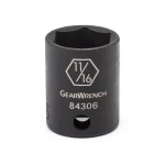 GearWrench 44-Piece 3/8 in. Drive SAE/Metric Deep Impact Socket Set thumbnail 9
