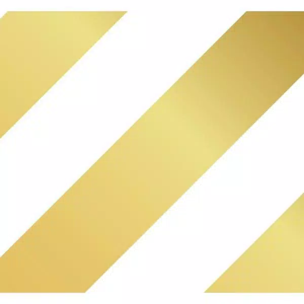 Sugar Plum Party SugarPlum Collection 32-Piece Gold and White Disposable Cocktail Paper Napkins