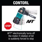 Makita 18V X2 LXT (36V) Brushless SDS-Plus Rotary Hammer Kit with AWS and AVT thumbnail 7