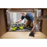 RYOBI 18V ONE+ 3 Gal. Project Wet/Dry Vacuum with 4.0 Ah LITHIUM+ HP Battery thumbnail 12