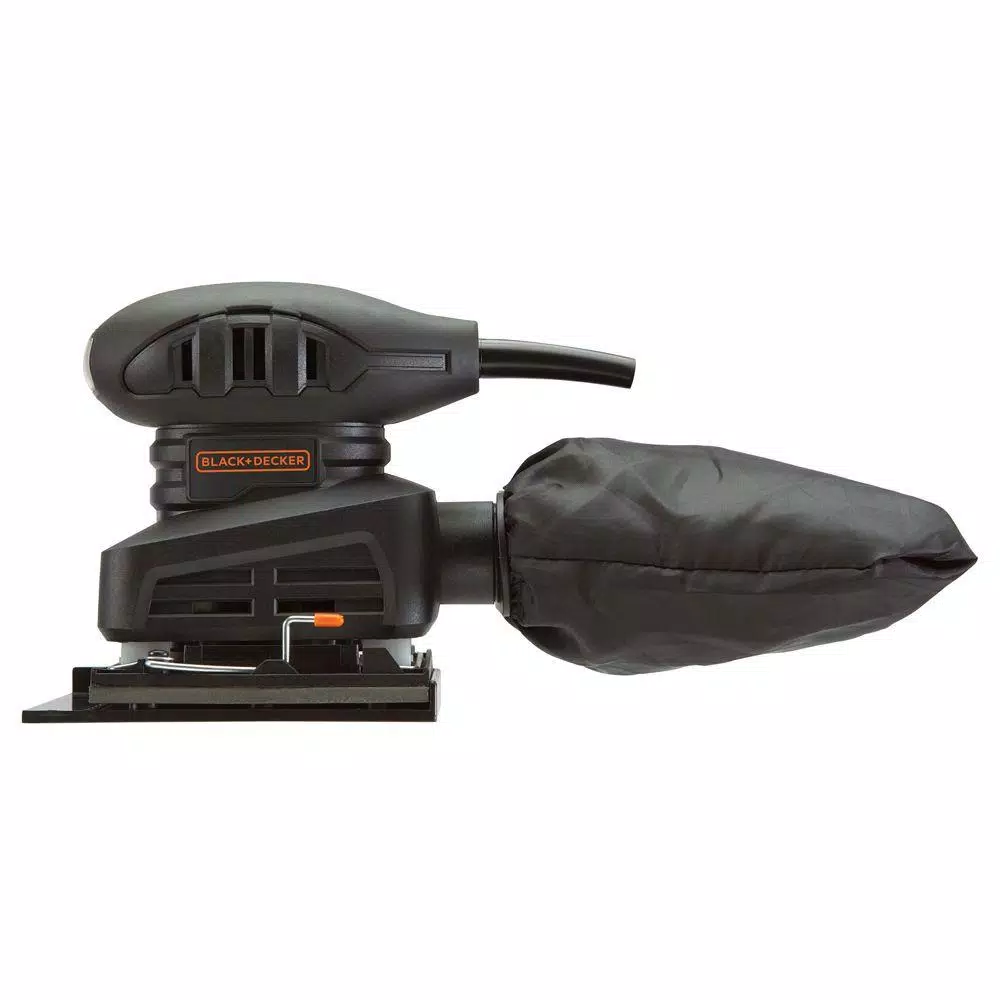 BLACK+DECKER BDEQS15C 1/4 Sheet Corded Finishing Sander, 1.5 Amp