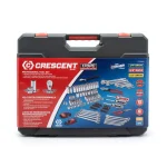 Crescent 170-Piece Mechanic Tool Set with 1/4 in. 3/8 in. and 1/2 in. Drive SAE/Metric Sockets thumbnail 8