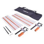 Evolution Power Tools Evolution ST1400 55 in. Circular Saw Track with Clamps and Carry Bag thumbnail 1