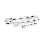 GearWrench 120XP Teardrop Ratchet Set, 3-Piece (1/4 in., 3/8 in., 1/2 in. Drive) thumbnail 1