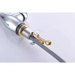 Vanity Art 7.6 in. Single-Handle Pull-Down Sprayer Kitchen Faucet in Polished Chrome thumbnail 8