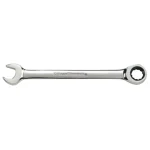 GEARWRENCH 11/32 in. Combination Ratcheting Wrench, 12-Point Steel, Full Polish thumbnail 1