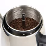 HomeCraft 10-Cup Stainless Steel Electric Coffee Percolator with Keep Warm Function thumbnail 4