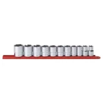 GearWrench 11-Piece 1/2 in. Drive 6-Point Standard SAE Socket Set thumbnail 1