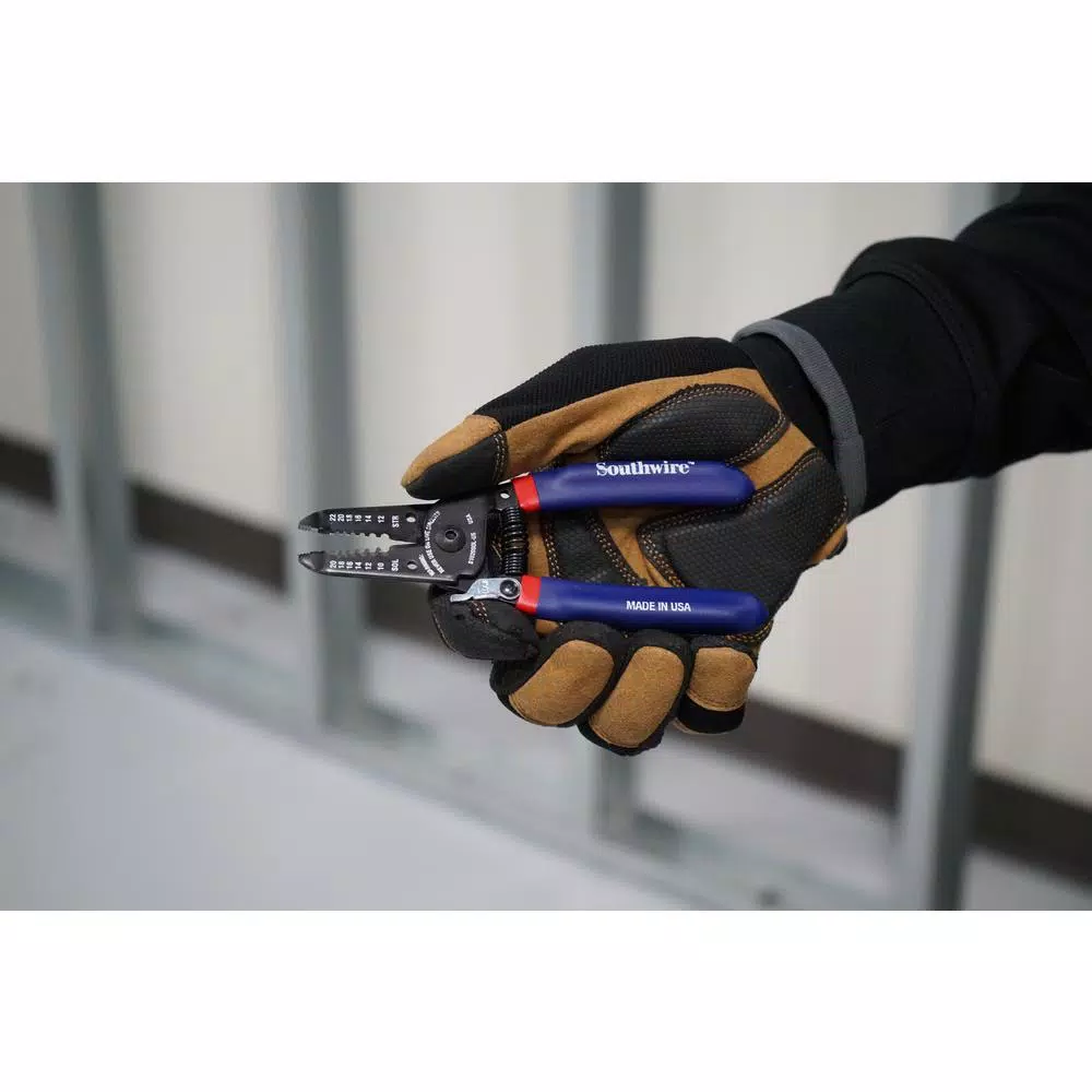 Southwire S1020SOLUS Wire Stripper 10-20 AWG & 12-22 AWG Solid Wire, Heat-Treated Steel