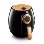 Gotham Steel 4 Qt. Non-Stick Ti-Cerama Air Fryer, 1400W, Black/Copper thumbnail 1