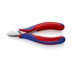 KNIPEX 4-1/2 in. Electronics Diagonal Cutters with Comfort Grip thumbnail 1