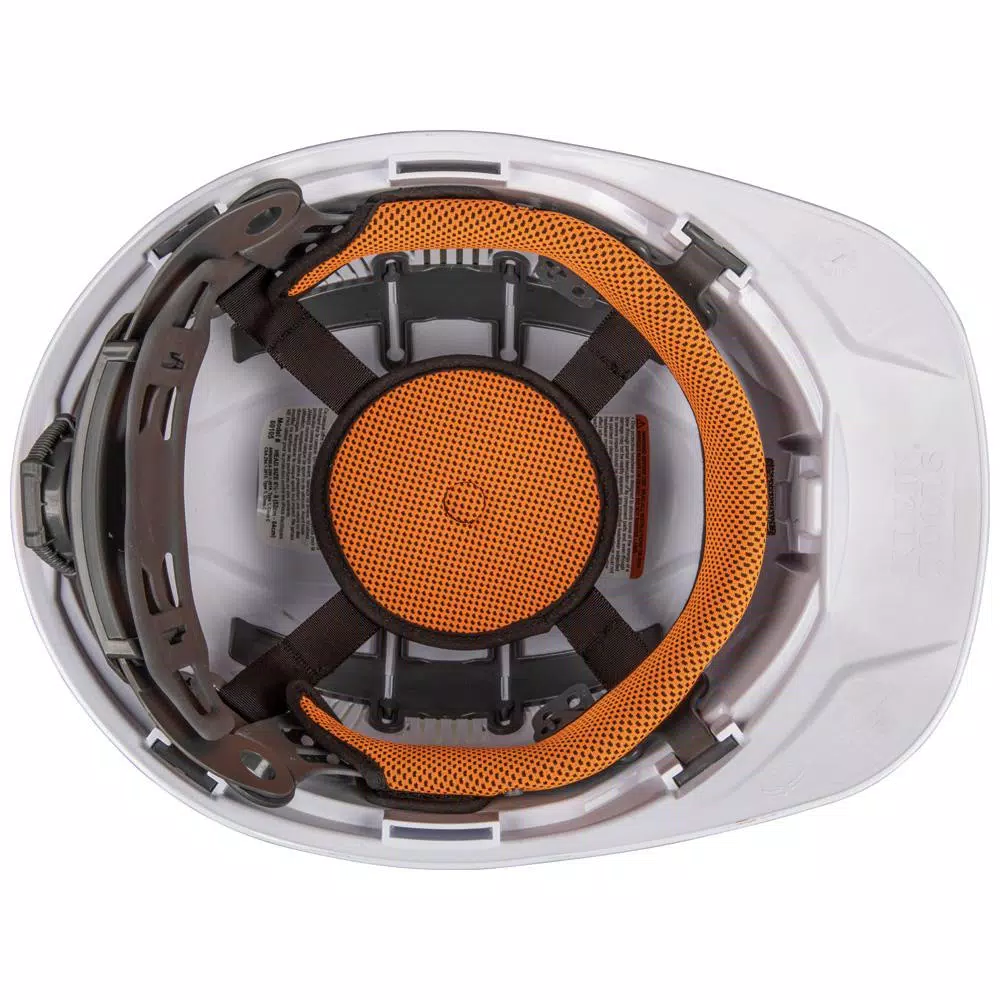 Klein Tools Replacement Hard Hat Suspension, 4-Point Adjustable Design, Gray