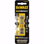 DEWALT MAX Impact 2-1/2 in. Square #2 Driver Bits, 2-Piece Set thumbnail 3