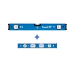 Empire 2-Piece Magnetic Box Level Set, 24 in. and 12 in. Aluminum Levels thumbnail 1