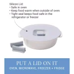 Villeroy & Boch Clever Cooking 4-Piece Rectangular Casserole Set with Silicone Lid and Handles thumbnail 5