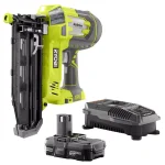 RYOBI 18V ONE+ AirStrike 16-Gauge 2-1/2 in. Straight Finish Nailer Kit with 1.3 Ah Battery and Charger thumbnail 1
