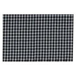 Kay Dee Black and White Cotton Gingham Placemats, Set of 4, Farmhouse Style thumbnail 1
