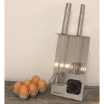 BergHOFF 2-Piece Silver Stainless Steel Whisk Set with Storage Stand and Free Timer thumbnail 3