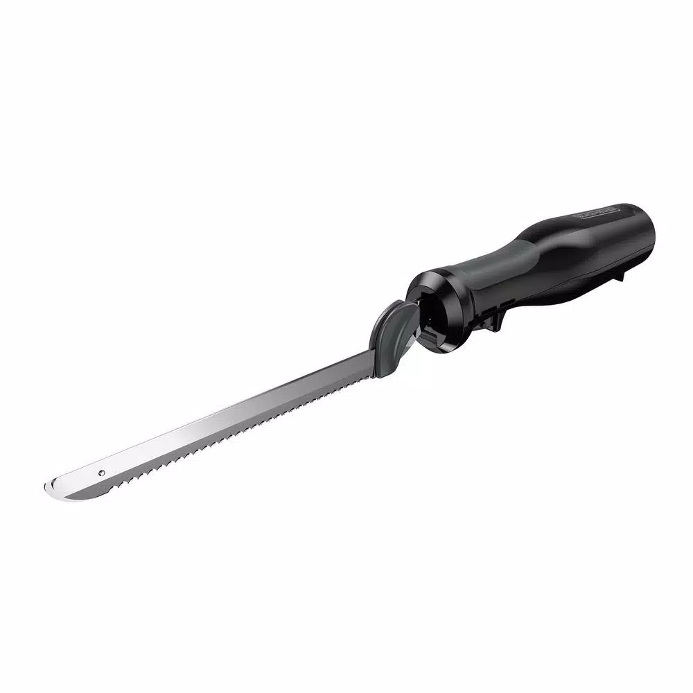 BLACK+DECKER 9 in. Comfort Grip Electric Knife, Black