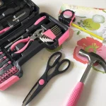 Apollo 39-Piece General Homeowner Hand Tool Set in Pink thumbnail 9