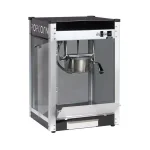 Paragon Contempo Pop 4 oz. Black Stainless Steel Countertop Popcorn Machine thumbnail 1