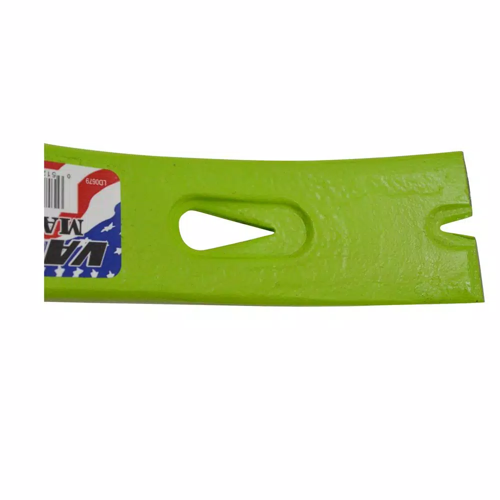 Vaughan B215H 15 in. Steel Hook Bar Nail Puller Pry Bar