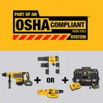 DEWALT FLEXVOLT 60V MAX Brushless 1-7/8 in. SDS MAX Rotary Hammer Kit with (2) 9.0 Ah Batteries & Hammer Drill thumbnail 5