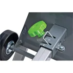 Genesis Heavy-Duty Folding Miter Saw Stand with Wheels and All-Steel Construction thumbnail 4