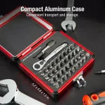 SUNEX TOOLS Sunex 9726 38-Piece Mini Ratchet and Bit Set with Aluminum Case thumbnail 5
