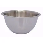 Unbranded 1.25 Qt. Stainless Steel Mixing Bowl with Matte Finish and Extended Rim thumbnail 1