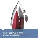 BLACK+DECKER Vitessa Advanced Steam Iron, 1200W, Red thumbnail 6