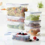 LOCK & LOCK Easy Essentials 18-Piece Food Storage Container Set with Airtight Lids, BPA-Free Plastic thumbnail 7