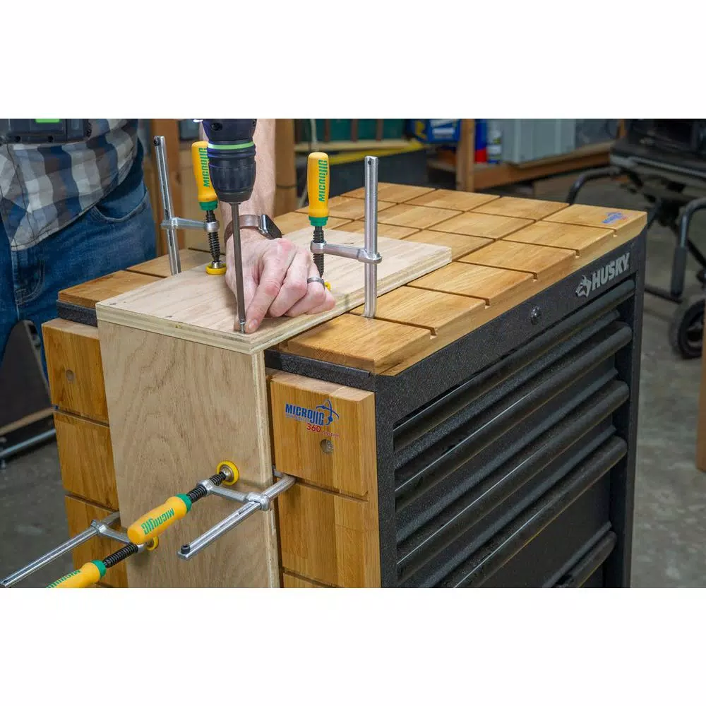 MICROJIG MATCHFIT Dovetail Clamps (2-Pack) for 1/2 in. 14° Dovetail Joints