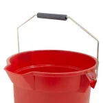 TAFCO PRODUCTS Tafco 3.5 Gal. Red Round Utility ECO Bucket, 14 Qt. Heavy-Duty Commercial Grade, Made from 100% Recycled Water Bottles thumbnail 5