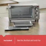 BLACK+DECKER Black + Decker 4-Slice Stainless Steel Convection Toaster Oven thumbnail 5