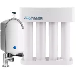 Aquasure Premier Series 75 GPD Under Sink Reverse Osmosis Water Filtration System with Brushed Nickel Faucet thumbnail 1